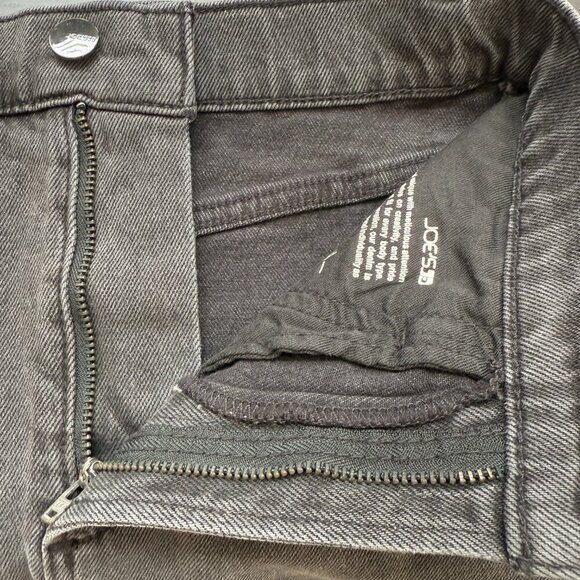 Joe's Tulie Denim Midi Skirt Womens 23 Black With Grace Vintage Stretch $228 NWT - Picture 13 of 15